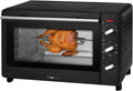 Four électrique, 30 L, minuteur, noir, convection + chaleur supérieure et inférieure, Clatronic Multi-Four MBG 3728