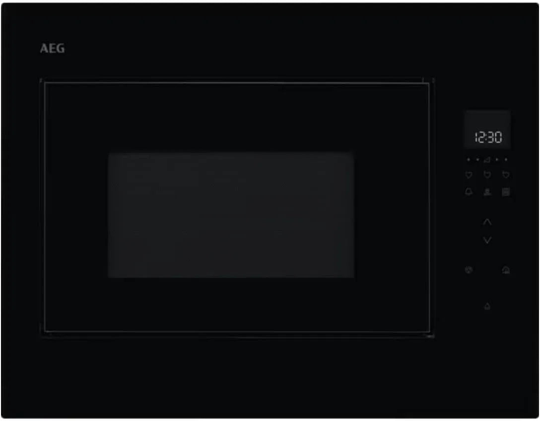 AEG NMB6G261UB Micro-ondes, 26 L, 900 W, encastrable, four micro-ondes, noir