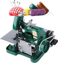 Machine à surjeteuse, Machine à coudre, portable, machine à coudre électrique, pour tissu robuste
