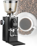 Moulin, broyeur à grains de café, 64 Mm, 453 G, professionnel, acier inoxydable, noir