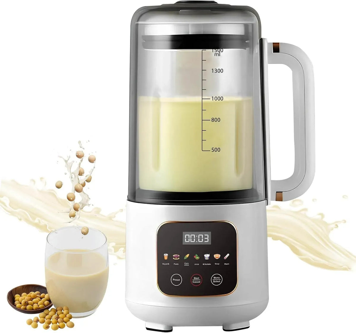 Machine à lait, machine à lait végétal et lait de noix, 220 V, pour lait de soja