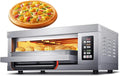 Four électrique à pizza V 3, 200 W, 220 V, professionnel, restaurant, acier inoxydable, machine à pizza d'intérieur poly alente pour restaurant