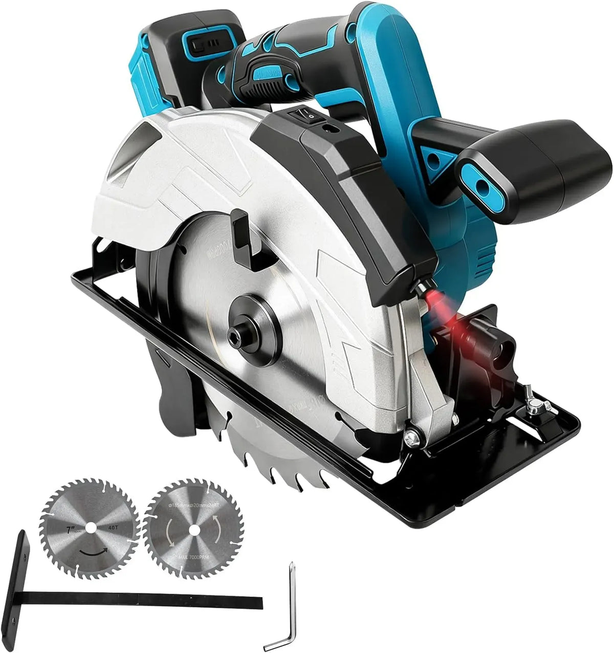 Makita Batterie, 18 V, 185 mm, sans fil, rouge