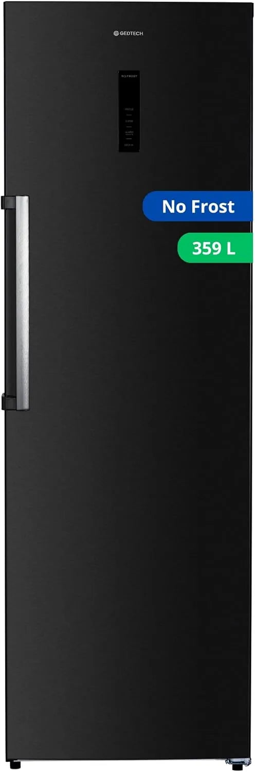 Réfrigérateur, 359 L, GEDTECH GSP359NFDx, No Frost, acier inoxydable, Dark Inox