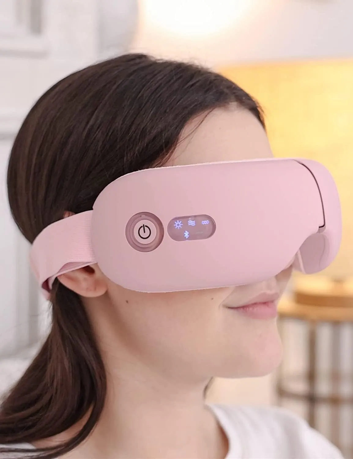 Masseur, Bluetooth, fonction chauffante, pour détendre les yeux