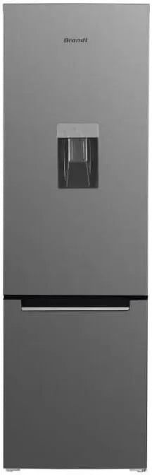 Réfrigérateur combiné BC8027ExD L55, 260 L, frigo avec congélateur, argenté, 2 portes