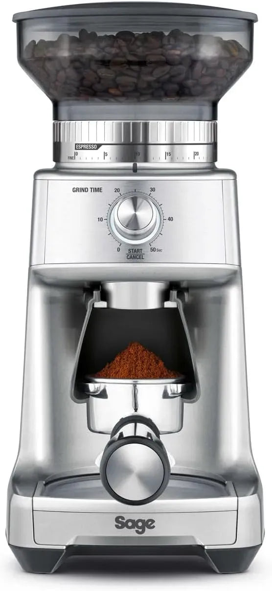Sage Porte-Filtre, Moulin, broyeur à grains de café, 130 W, minuteur, acier inoxydable