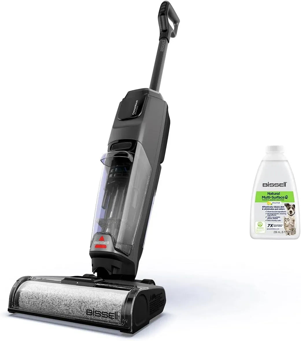 Aspirateur 3912N, multi-surfaces 240m², appareil électrique d'aspiration, Bissell CrossWave OmniForce Aspirateur Balai Laveur sans Fil