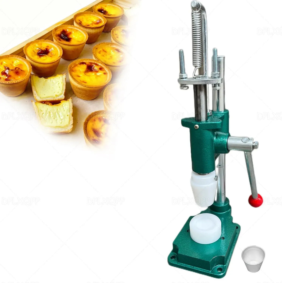 B04 Machine à Tartelettes, Presse, professionnel, fonte, pour Fonds De Tarte