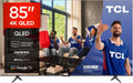 Google 85T8C Smart TV, 85 pouces, 144 Hz, téléviseur, 4K UHD, QLED, HDR, Dolby Vision & Atmos, 144Hz Motion Clarity Pro, Onkyo 2, 1 Sound, FreeSync