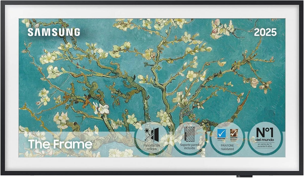 Samsung TQ32LS03C Smart TV, 32 pouces, téléviseur, QLED, installation murale, Full HD, Accès Art Store, Technologies OTS Lite et Q-Symphony, Accroche