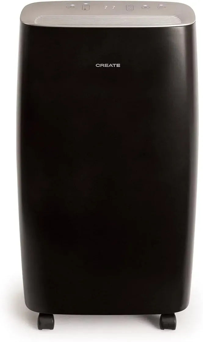 Déshumidificateur, 220 W, tactile, noir, élimine jusqu'à 10 L/jour, réduit l'humidité ambiante de 80%, écran tactile
