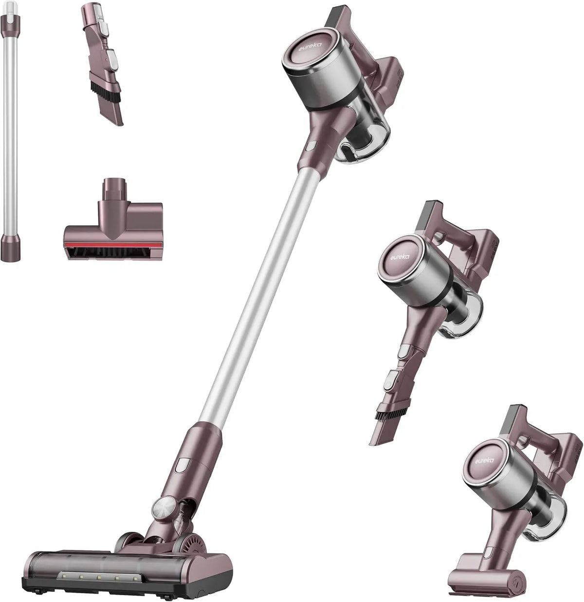 Aspirateur, 450 W, EUREKA AK10, 60 Mins Autonomie Nettoyage, LED Affichage