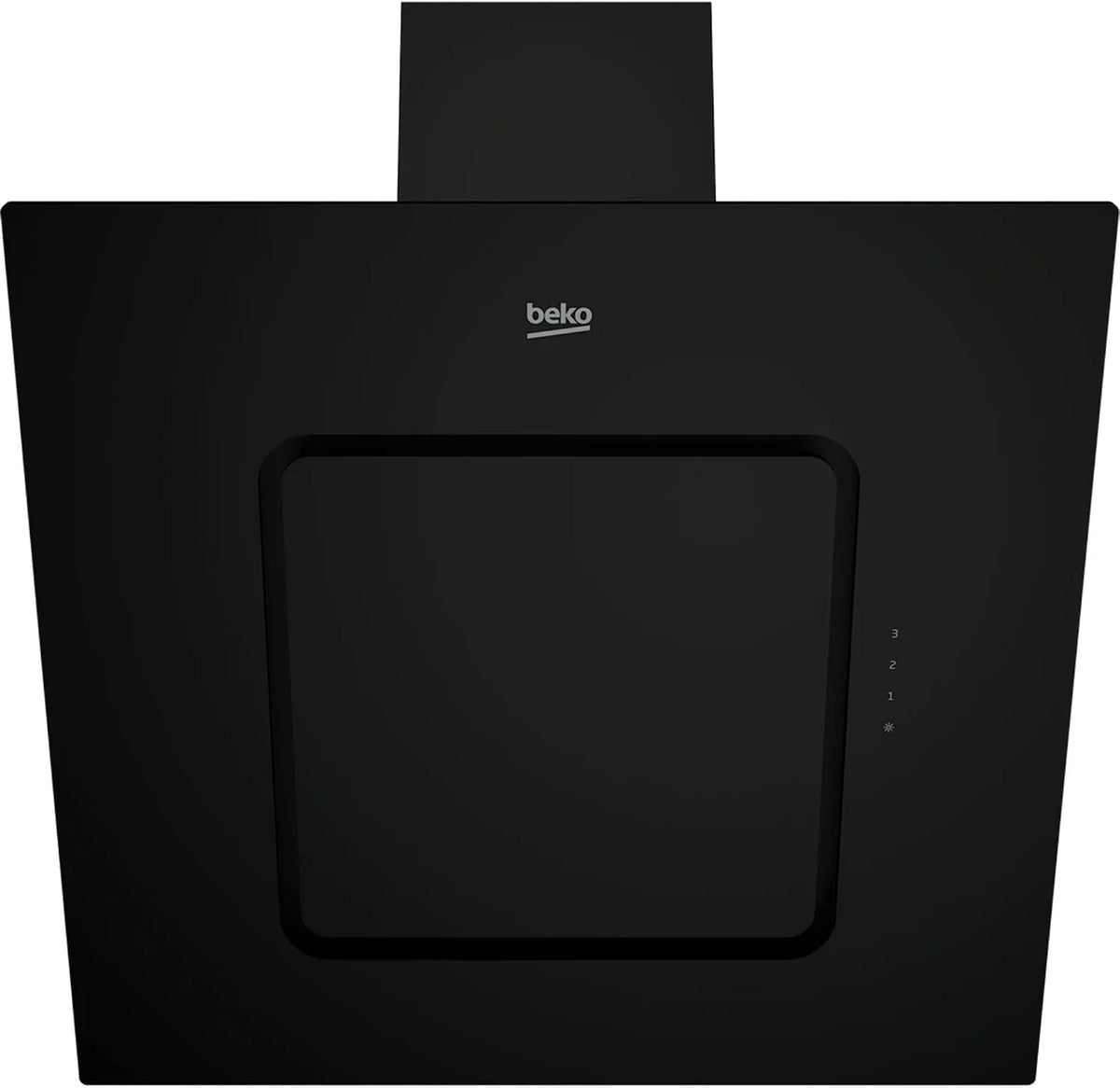 Beko HCA62540B m3/h Hotte aspirante, 60 cm, hotte de cuisine, installation murale, 537, 71, maxi, en dBA