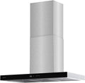 Taurus T90IxAL m3/h Hotte aspirante, 90 cm, 200 W, 650 m3/h, hotte de cuisine, 3 vitesses, tactile, noir, LED, filtres aluminium lavables multicouches