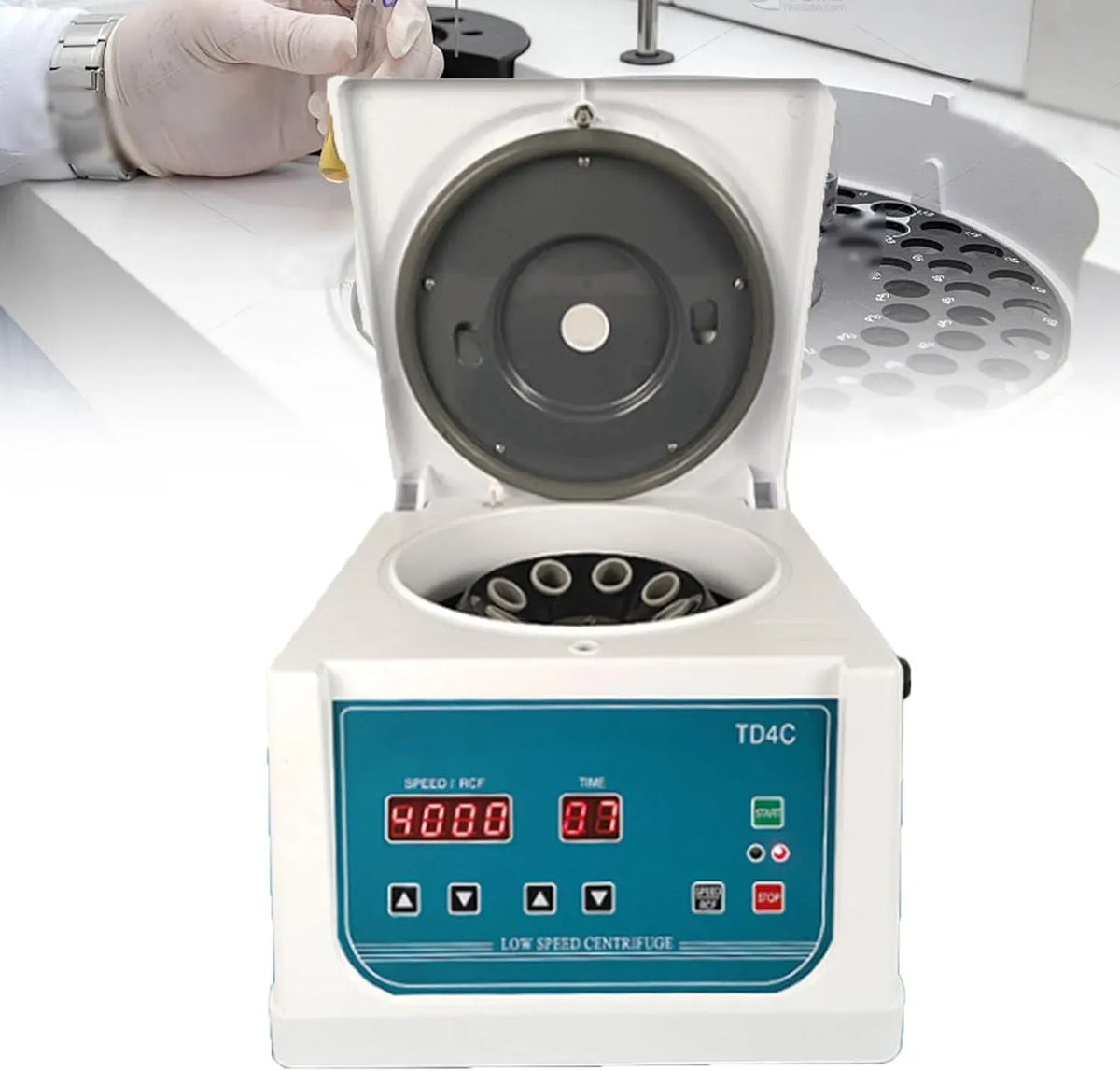 0-4000r/Min 2150xg Centrifugeuse De PRP Capacité, pour Médical/Sang/Sérum/Plasma, pour Professionnelle Centrifugeuse PRP Plasma, Contrôle De La