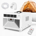 Climatiseur, 220 V, 45 dB, portable, minuteur, silencieux, Refroidit Jusqu'à 6 m² 220V, 4 Modes, Minuterie 1–12H, 1,5 m