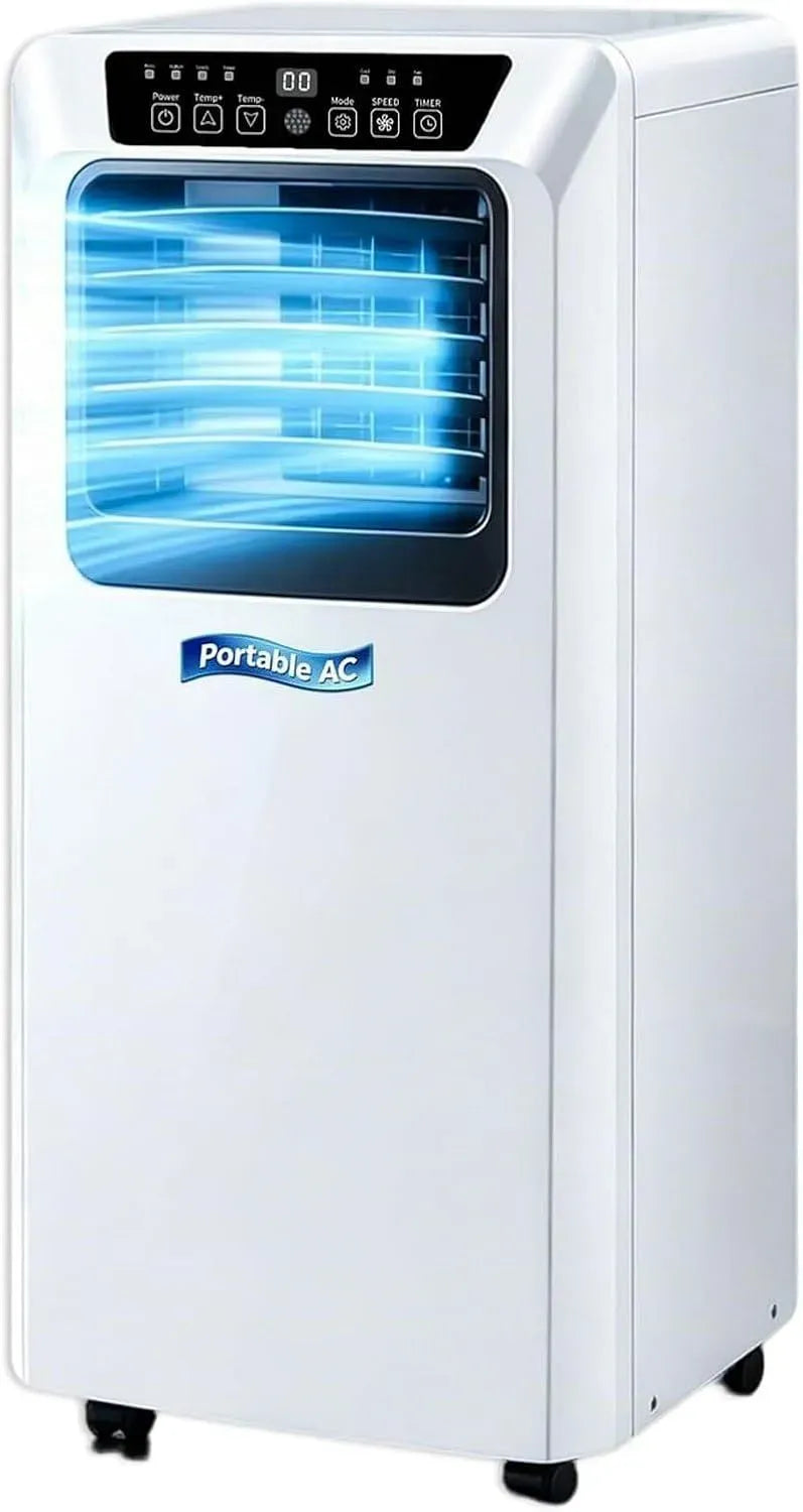 Climatiseur BS 1363 24H, portable, minuteur, silencieux, Rafraîchit Jusqu'à 20 M², Prise UK Type G Norme, 9000BTU, 500