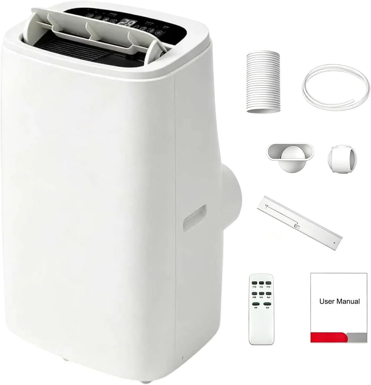 Climatiseur 18000BTU, minuteur, appareil de climatisation, Climatiseur Mobile Compact avec Télécommande
