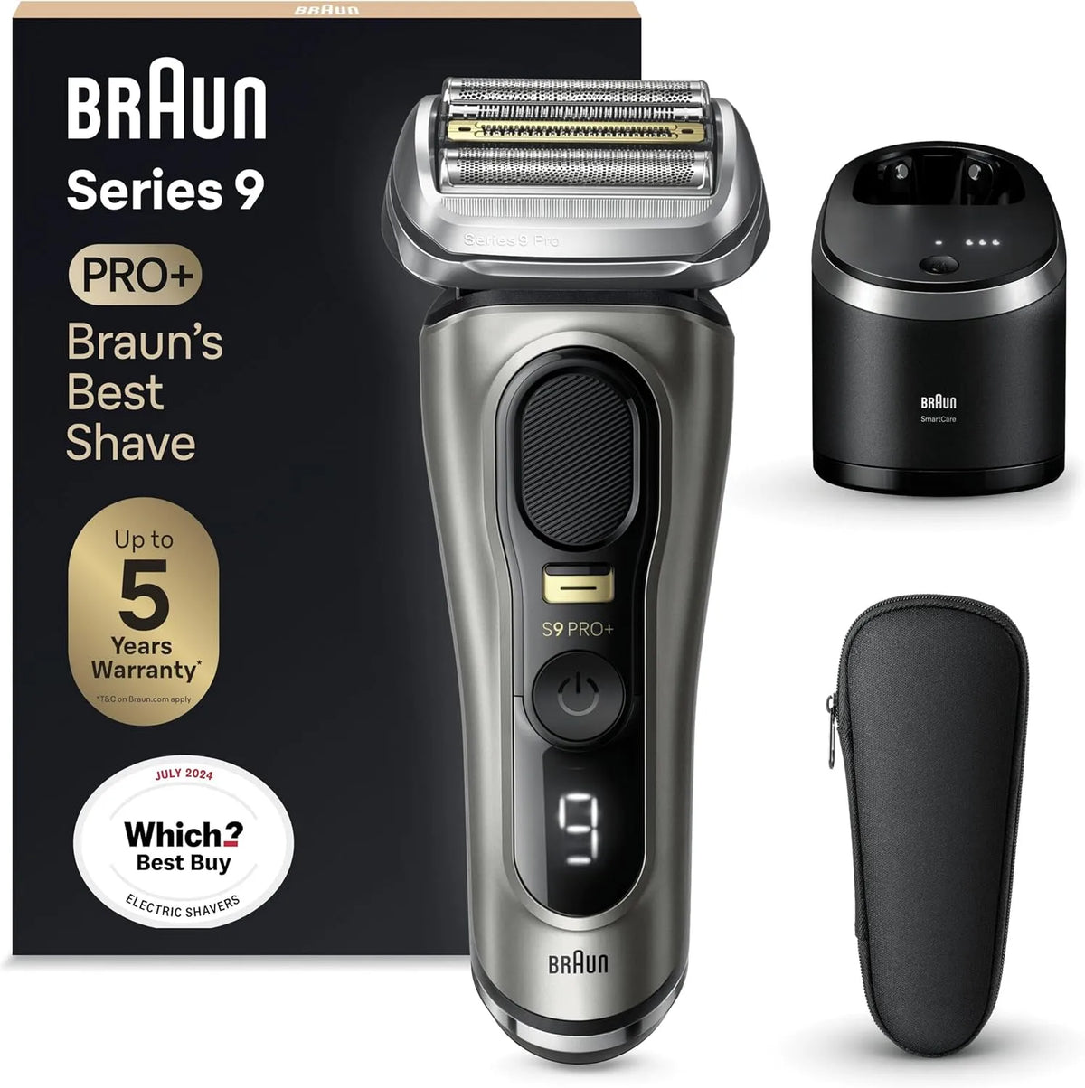 Braun Series 9 Rasoir, prise, pour homme avec tondeuse ProLift