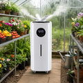 2000ml/h 12H Humidificateur, humidificateur industriel, 21 L, minuteur, professionnel, 3 Modes, pour Serre Plantes Bureau