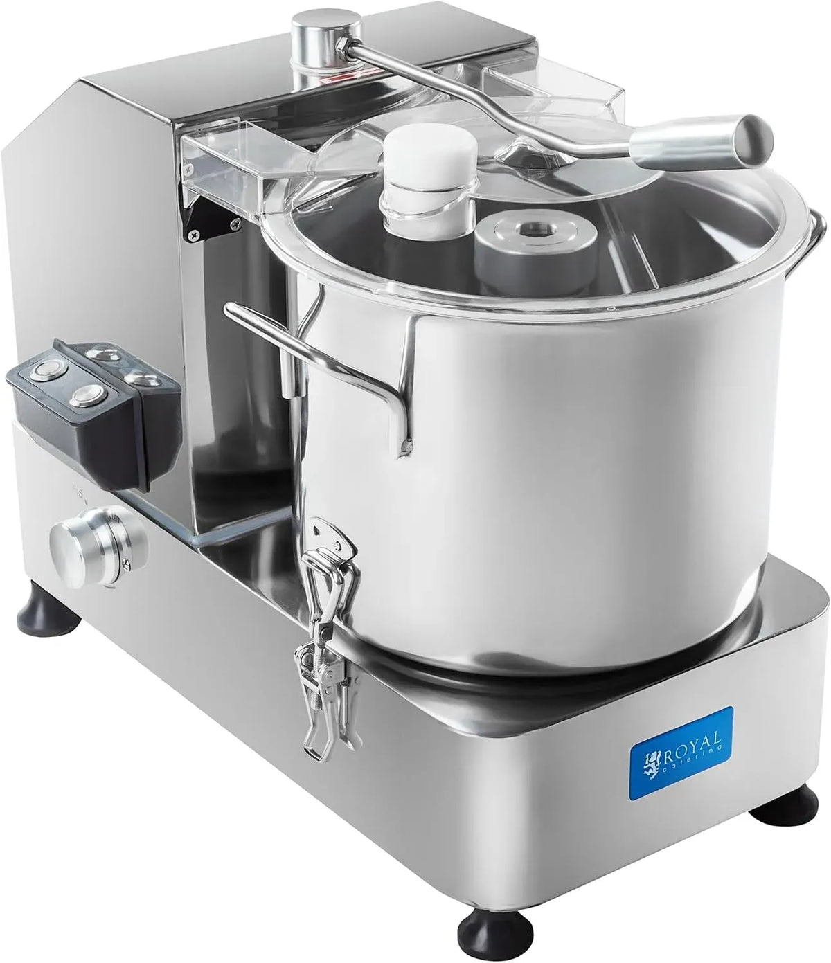 RCKC-12000 Coupeur, 50x33x49cm, 12 L, 950 W, 30 cm, restauration, pour Aliments RCKC-12000