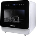 Lave-vaisselle, 5 L, 6 programmes, Yolco DWM02, grand réservoir, eau chaude 75 °C, appartement, pour 2 à 3 couverts, autoportant, idéal pour cuisine