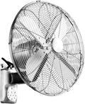 Ventilateur, minuteur, industriel, 3 vitesses, professionnel, 4 pales, minuterie 1/2/4 Heure