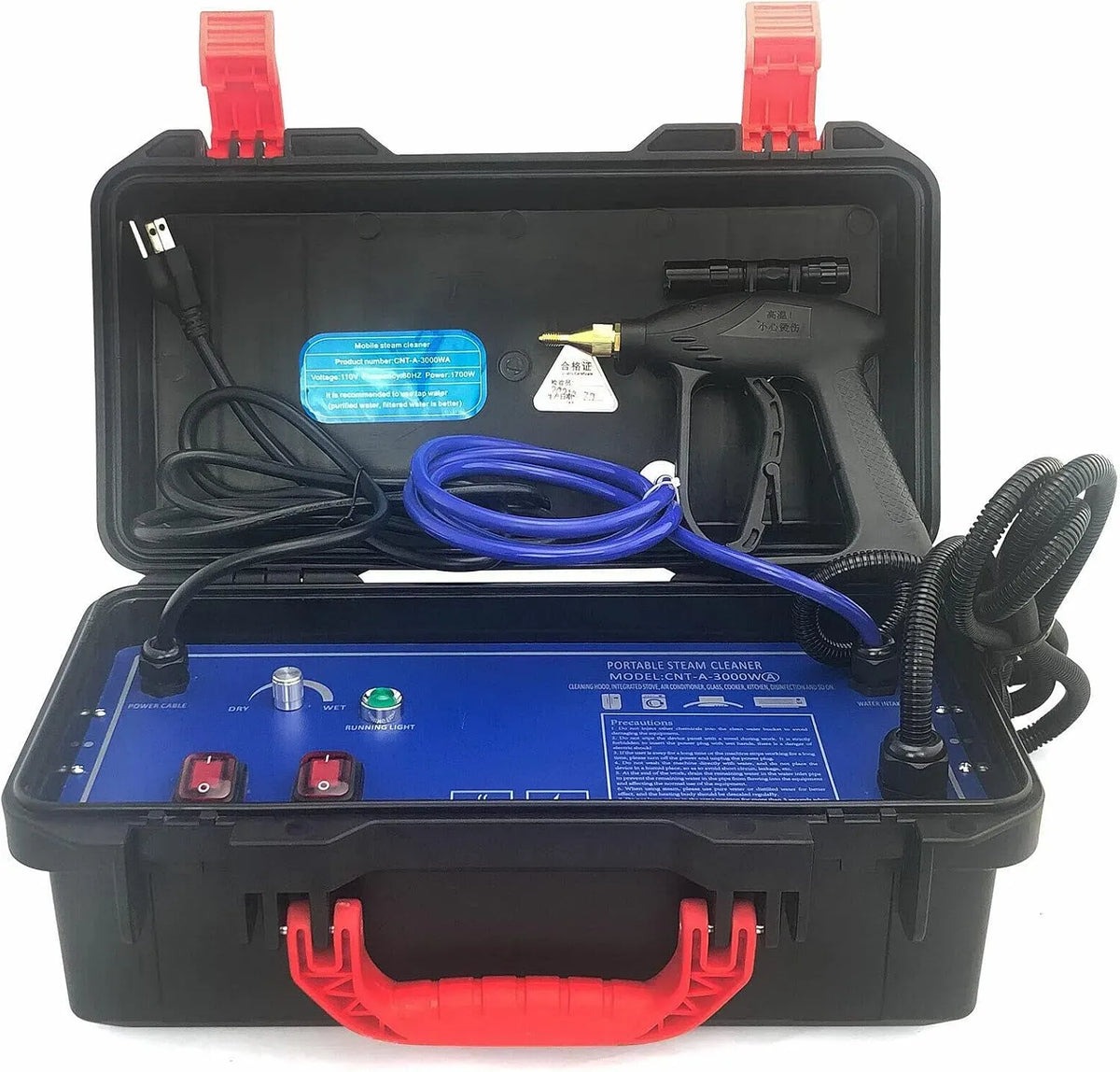 Hotte aspirante, 3000 W, 220 V, hotte de cuisine, vapeur