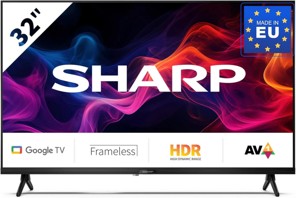Smart TV 32GF2265E H.265/HEVC, 32 pouces, téléviseur, DVB-T2, noir