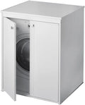 Lave-linge, 70 x 60 x 94 cm, Negrari-Coprilavatrice 5012p Blanc-70, portable, portable en résine à l'air libre x 60 x 94 cm