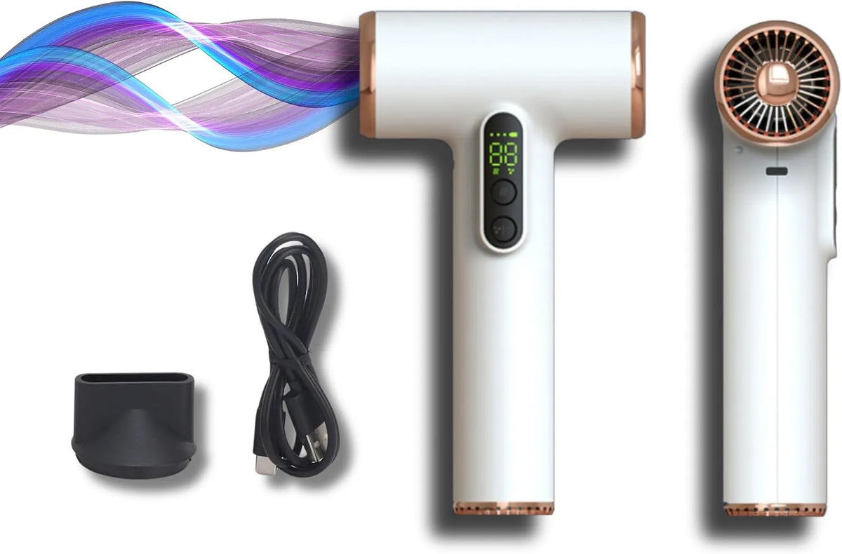 Portable, 200 W, 3 vitesses, USB, 2 zones de température, sans fil, pour Voyage