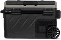 modèle V, 230, 12 V/230 V, Steamy-E Dual Zone 41 Roller, 40 litres, Glacière à compresseur électrique avec roulettes, pour Refroidir et Congeler