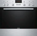 Siemens EQ231EK03 Cuisinière avec four, encastrable, minuteur, effet 3D, acier inoxydable, air chaud 3D, plaque de cuisson: céramique, vitrocéramique