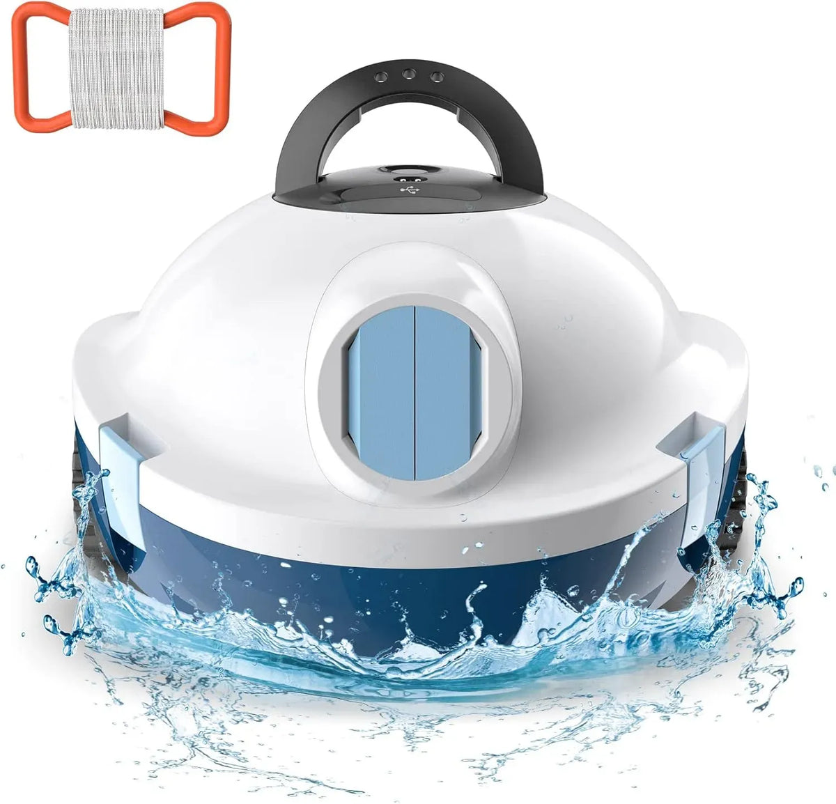 Aspirateur m/1100, léger pour piscines hors sol/creusées jusqu'à 20 m², 120 minutes d'autonomie