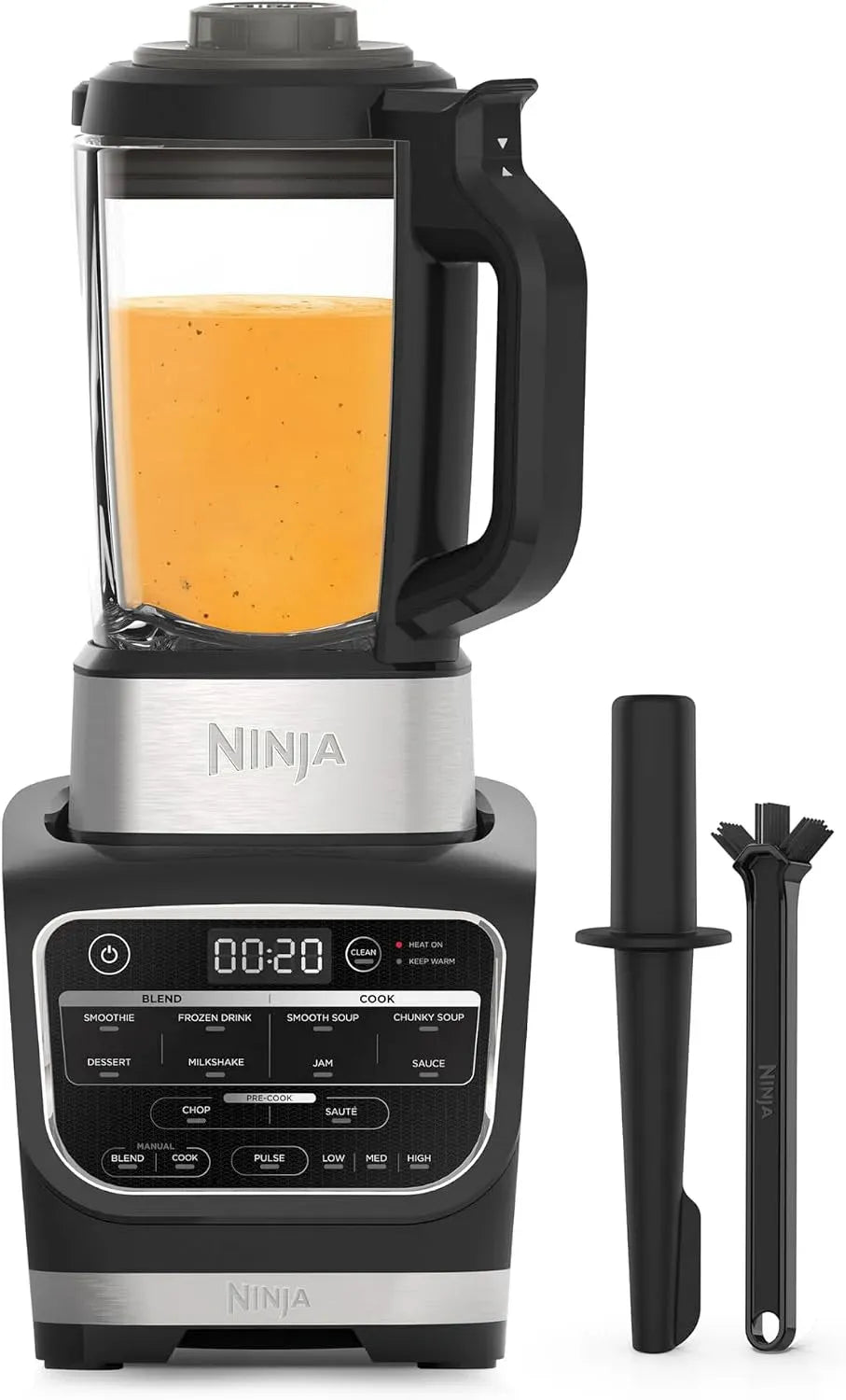 Ninja HB150EU Blender, 1,7 L, 1000 W, 10 programmes, noir, Capacité 1,7L
