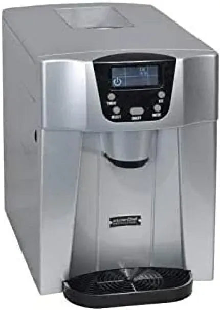 Machine à glaçons 12kg/24h HZB12EAU, 140 W, argenté