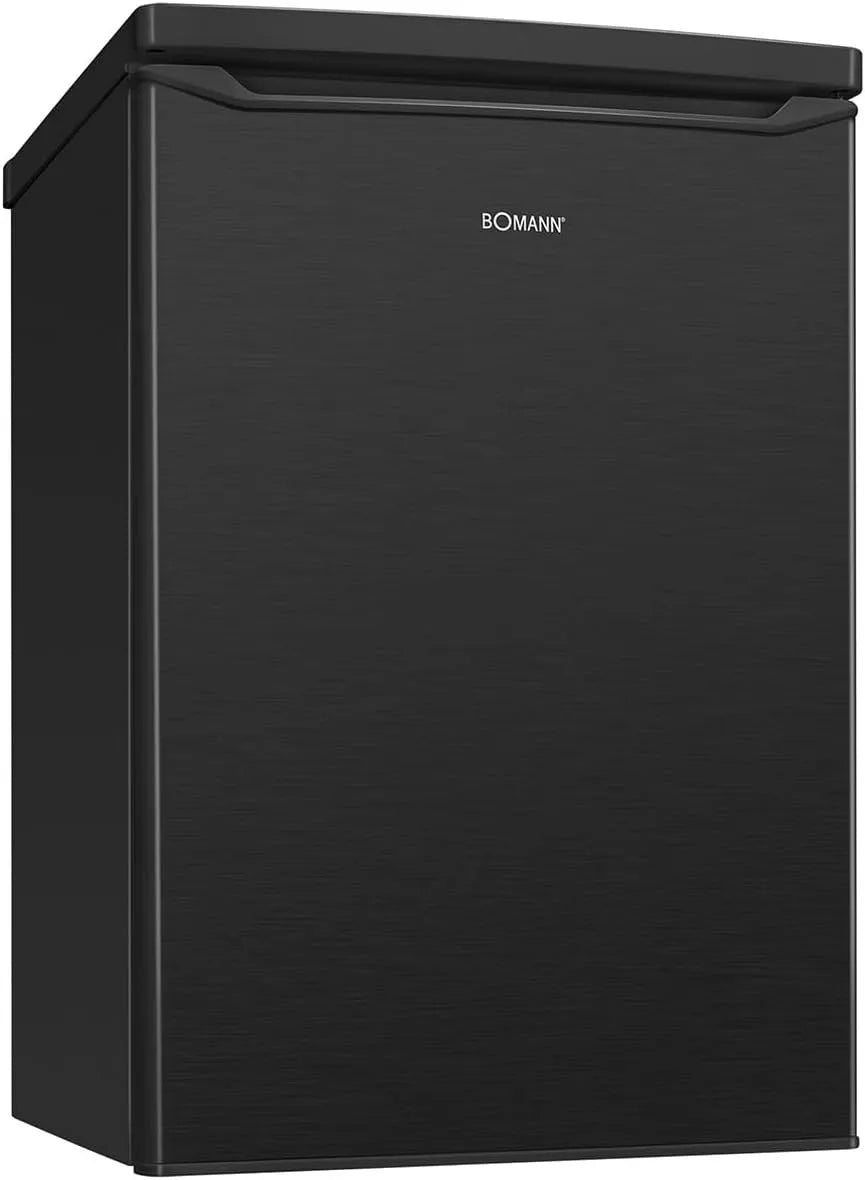 Bomann Congélateur, compartiment congélateur, silencieux, armoire congélateur, noir, 2 étagères, Bomann Réfrigérateur Congélateur Compact KS 7251