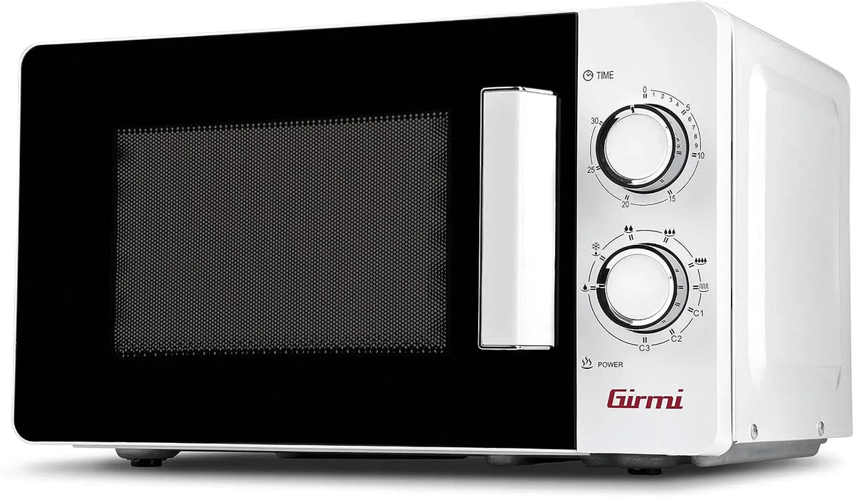 Micro-ondes, 20 L, 800 W, Girmi FM04, four micro-ondes, blanc