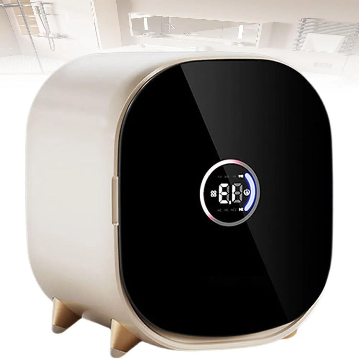 Sèche-linge, 300 W, 0.8 kg, portable, acier inoxydable, blanc