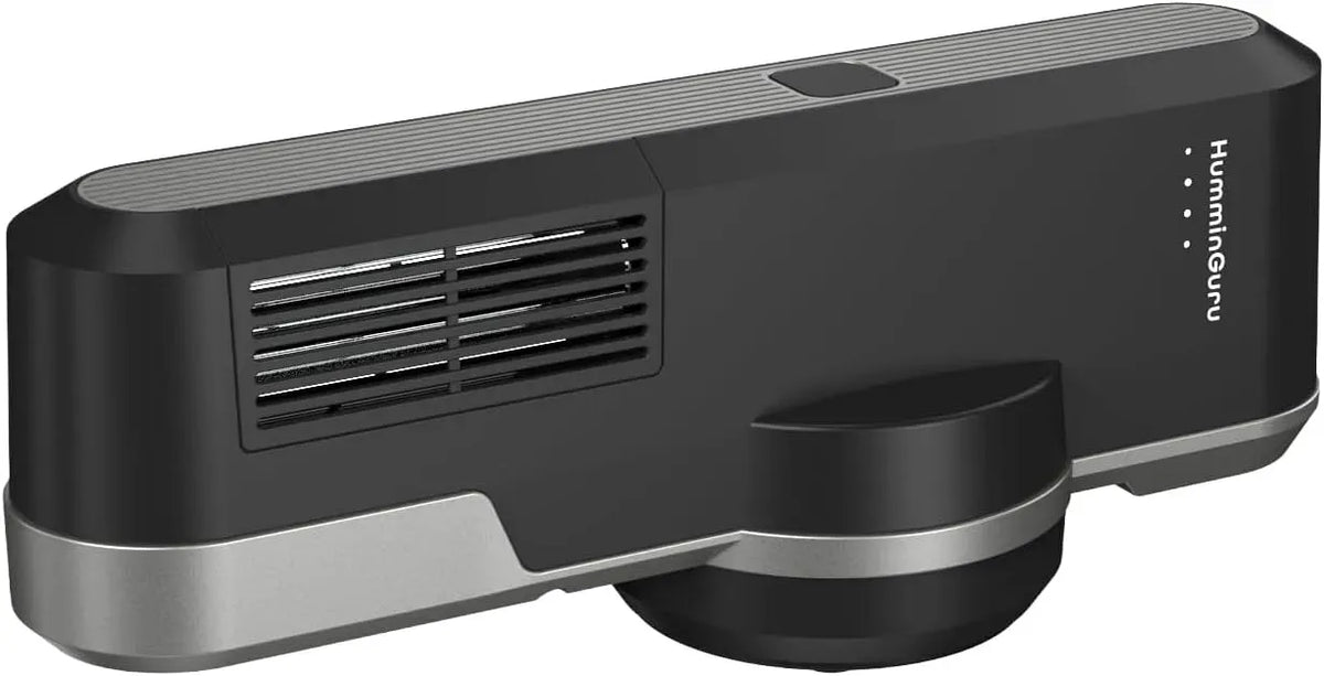Élimine Uniformément La Charge Statique, HumminGuru Orbit Éliminateur Statique pour Disques Vinyles, Ioniseur Rotatif 360° LP, Kit de Nettoyage