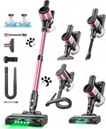 Aspirateur 55kPa/500W/45min, 500 W, 3 niveaux, LED Display