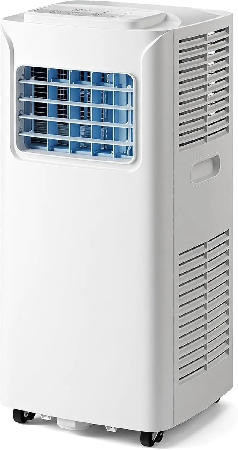 Climatiseur 24H, minuteur, oscillation, Refroidit jusqu'à 27 m2, 7000 BTU, 2 Vitesses, Climatiseur Mobile 12000 BTU, Télécommande, Kit d'installation