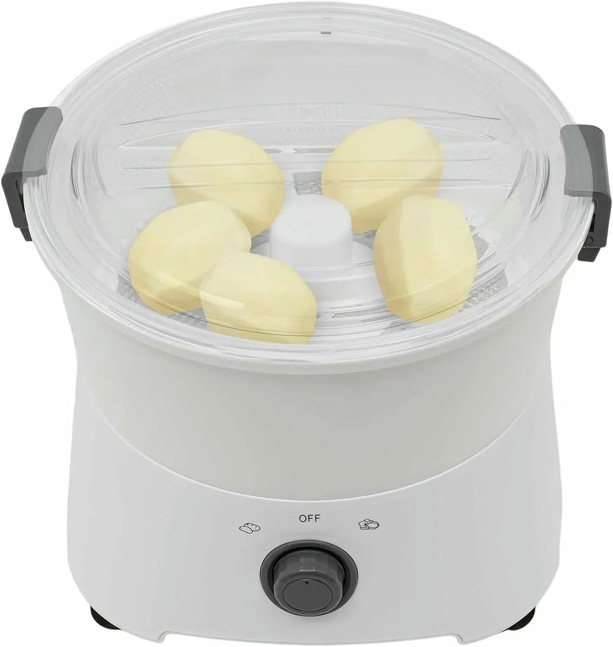 équipé de un seul bouton, Éplucheur de pommes terre électrique commercial 85 W, Éplucheuse à pommes de terre, centrifugeuse et capacité 1,76 lb for la