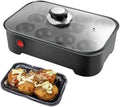 Ustensile de cuisson, 2 zones de température, Machine à takoyaki multifonction à 12 trous