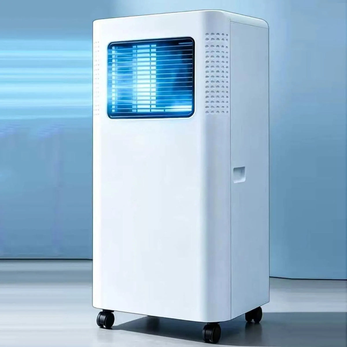 Climatiseur 24H, portable, minuteur, silencieux, Style 1, Télécommande et Kit d'I, Unité AC Silencieuse avec Ventilateur Rafraîchissant et, Mode Nuit