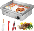 Plaque de cuisson, 53X29cm, 3000 W, gril, thermostat, professionnel, amovible, acier inoxydable