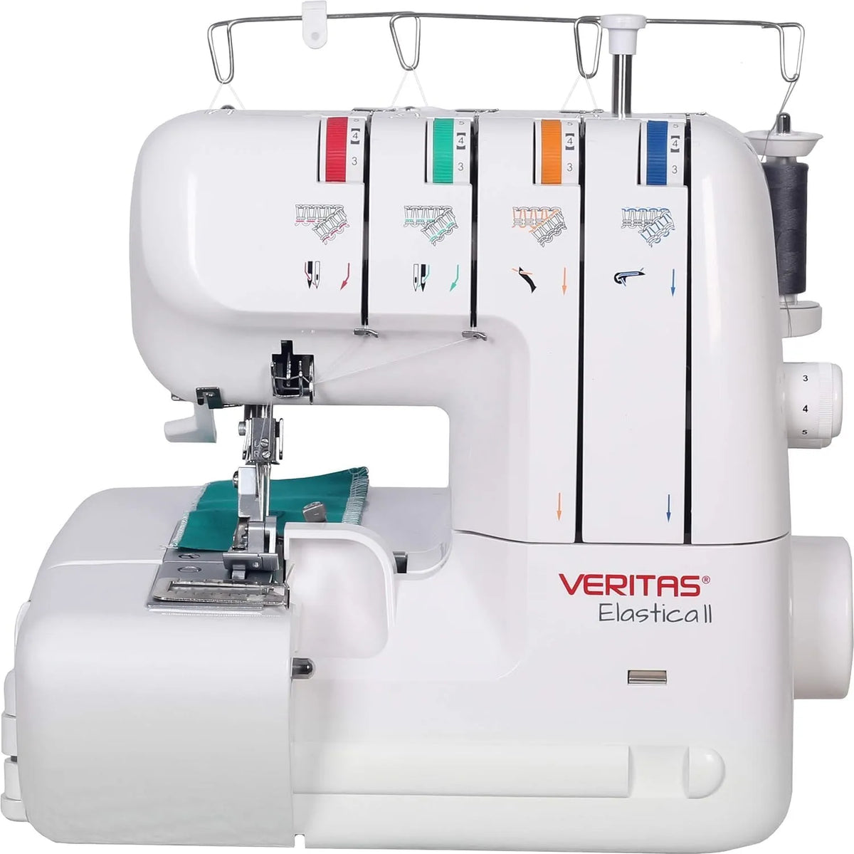Veritas Elastica, ourler et Couper en Une Seule opération, Surjeteuse Polyvalente pour des Coutures parfaites à 2, 3 ou 4 Fils pour Coudre