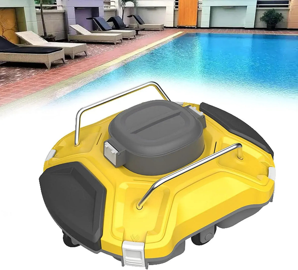 Aspirateur, 30 W, Convient Pour Les Piscines Hors-Sol/Enterrées Jusqu'à 80㎡