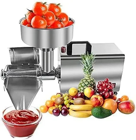 machine à confiture, machine à sauce, presse, professionnel, acier inoxydable, pour la mise en conserve des purées de tomates
